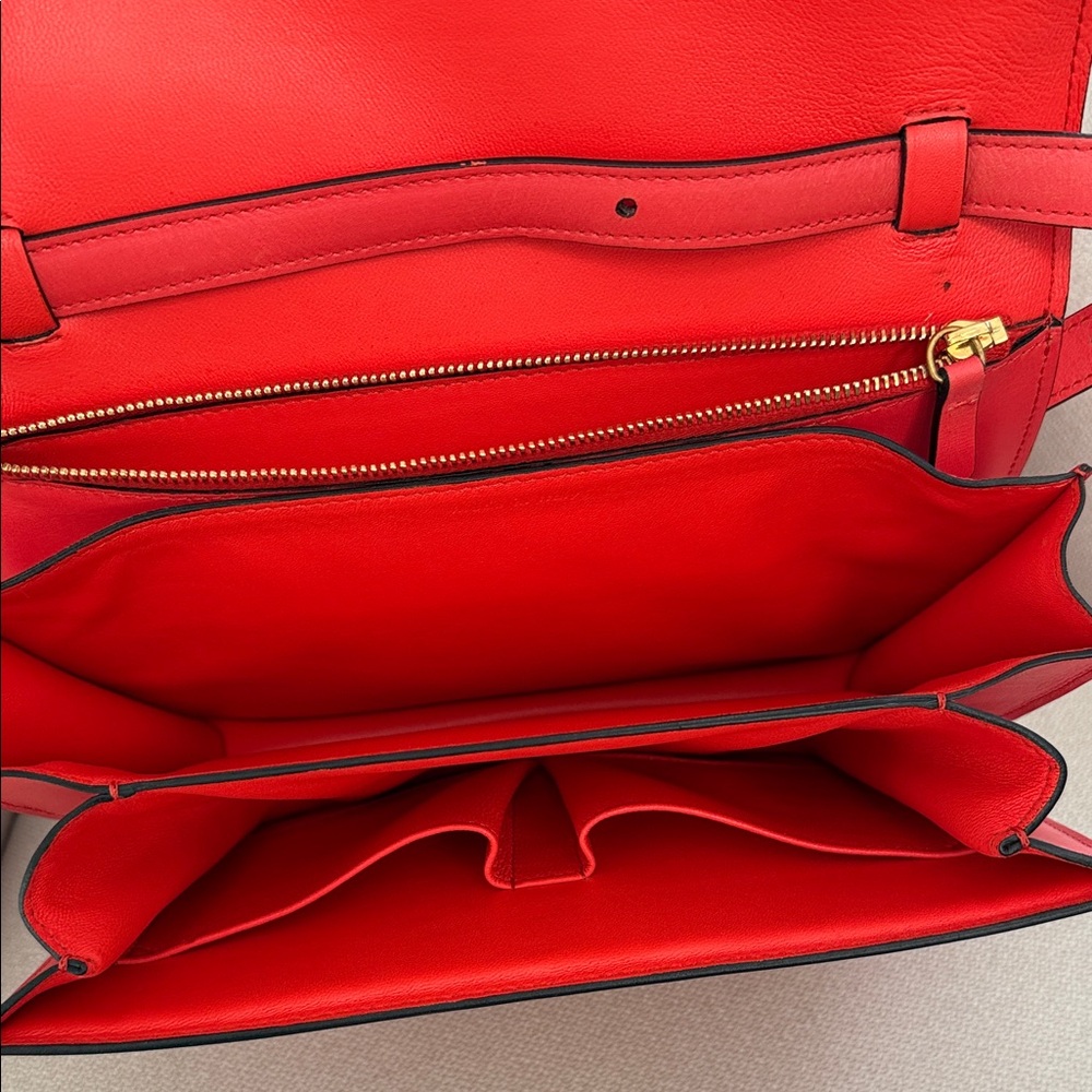 Celine Box Red Bag - Picture 5 of 6